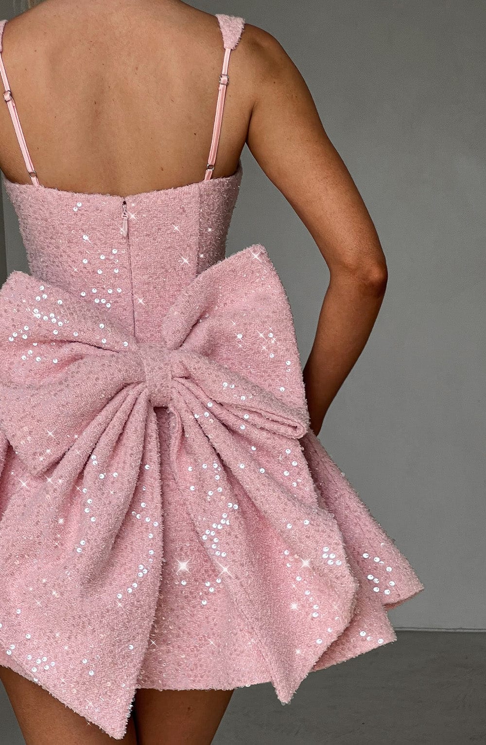 Dorothy Mini Dress - Blush - LioraBella