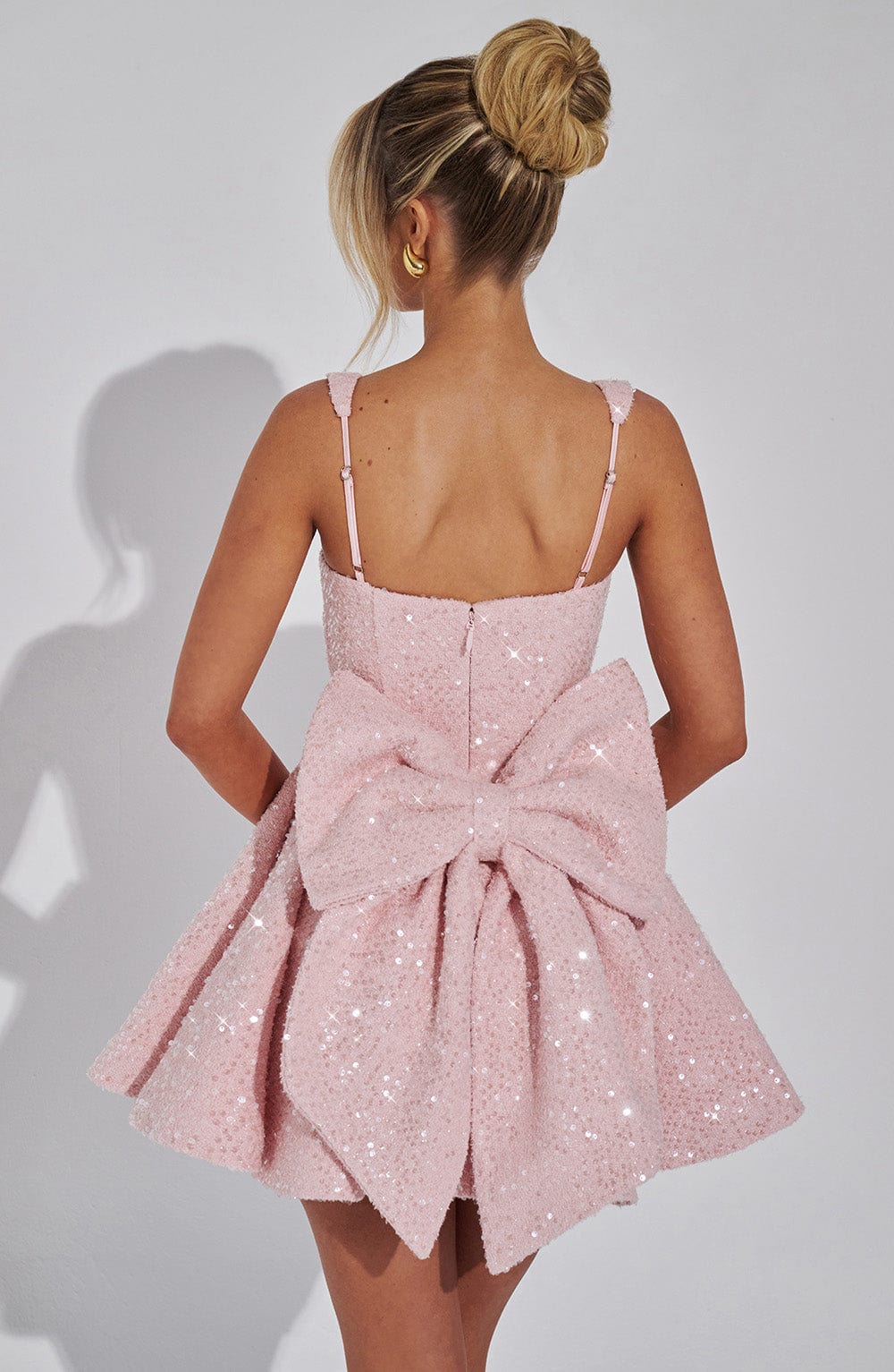 Dorothy Mini Dress - Blush - LioraBella