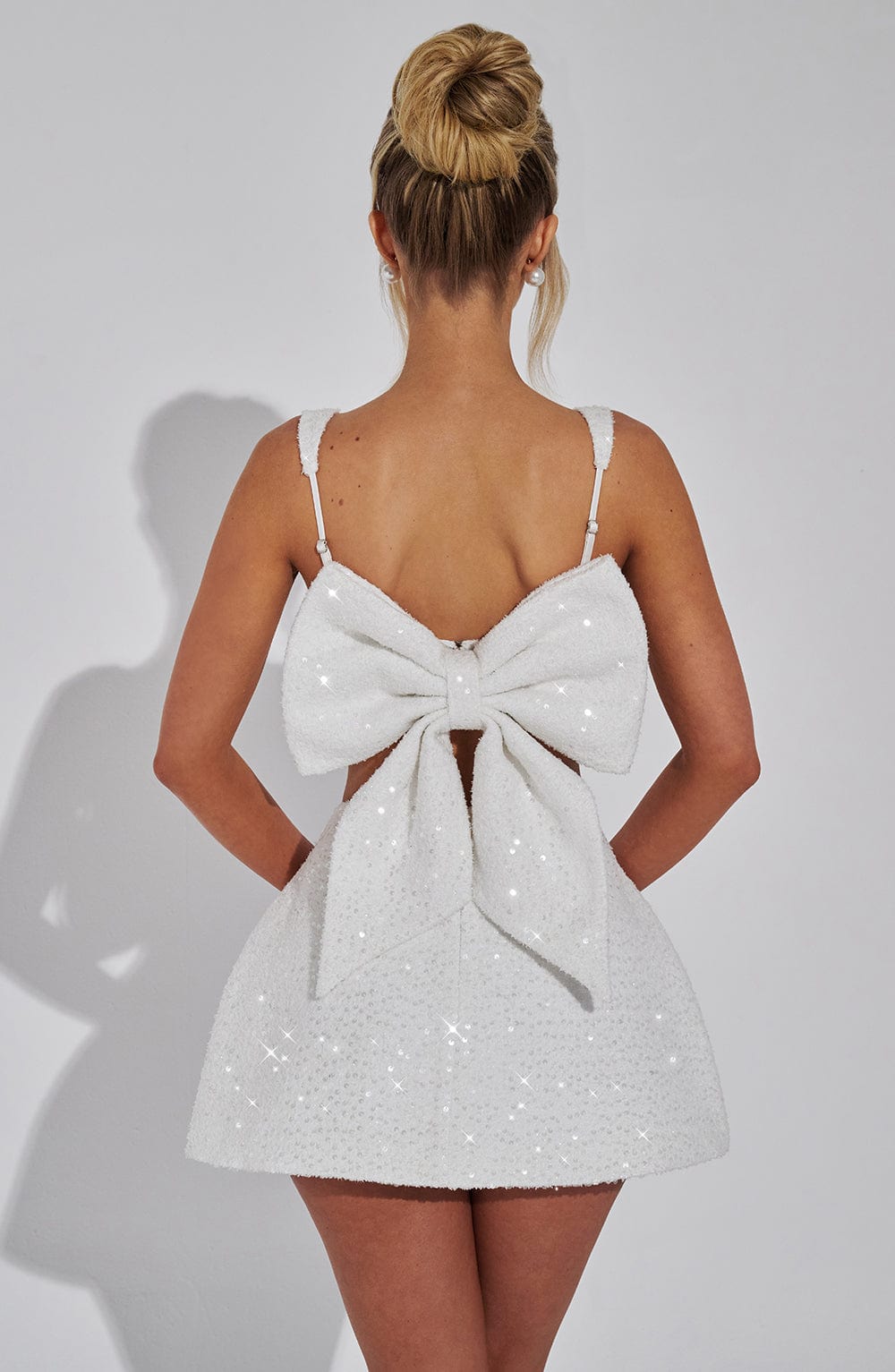 Kiri Mini Skirt - Ivory - LioraBella