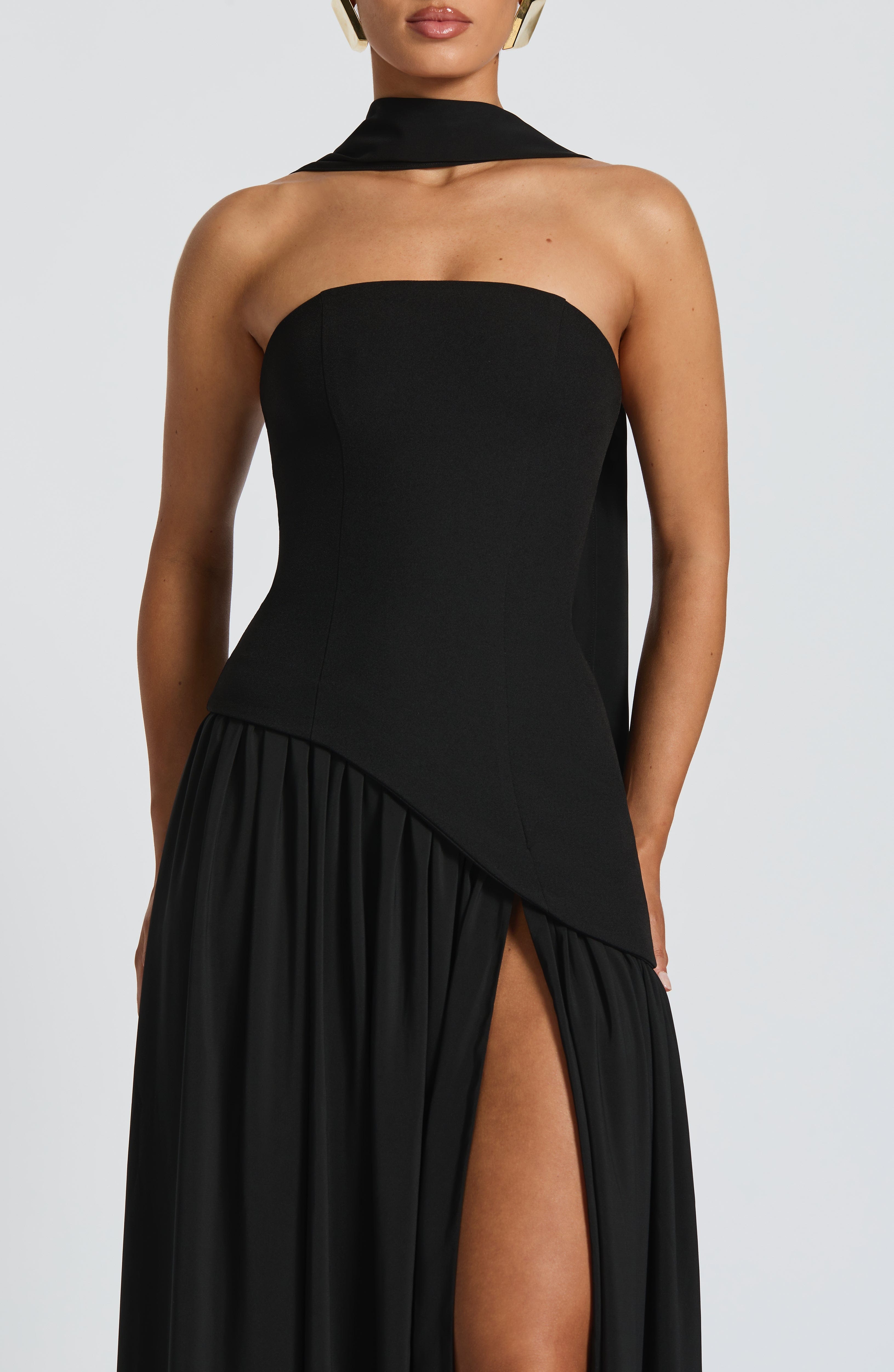 Maliyah Maxi Dress - Black - LioraBella