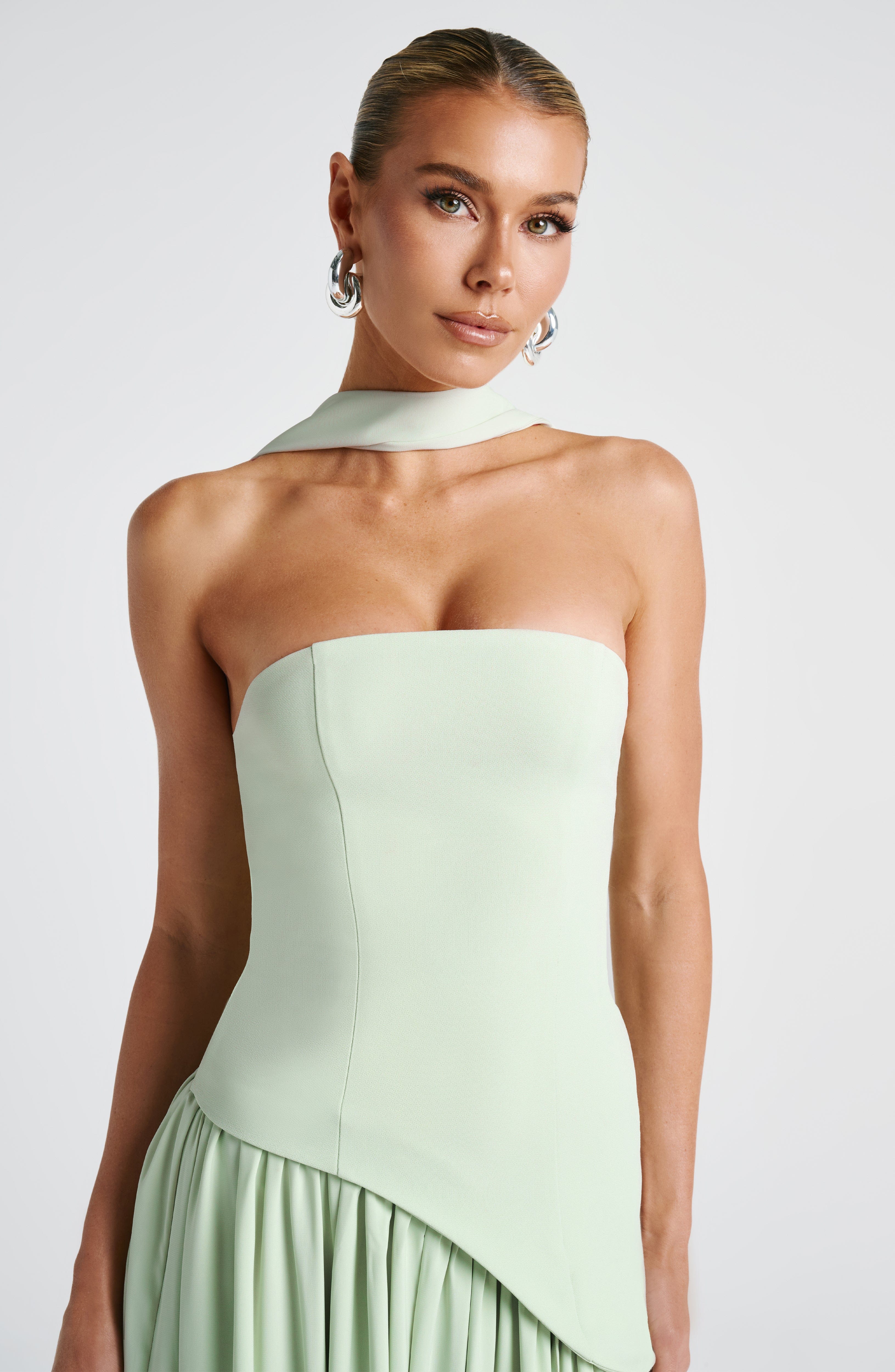 Maliyah Maxi Dress - Mint - LioraBella