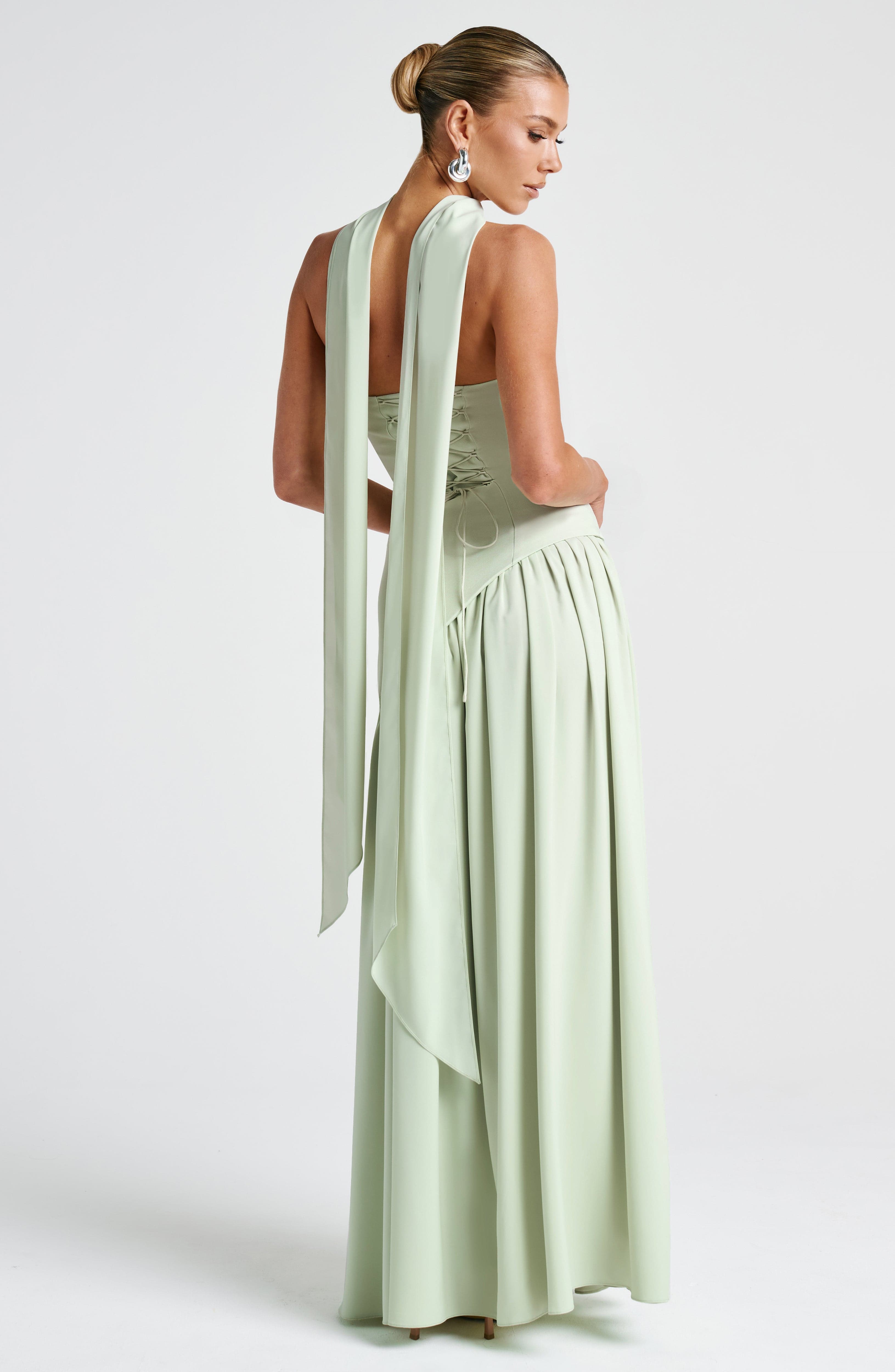 Maliyah Maxi Dress - Mint - LioraBella