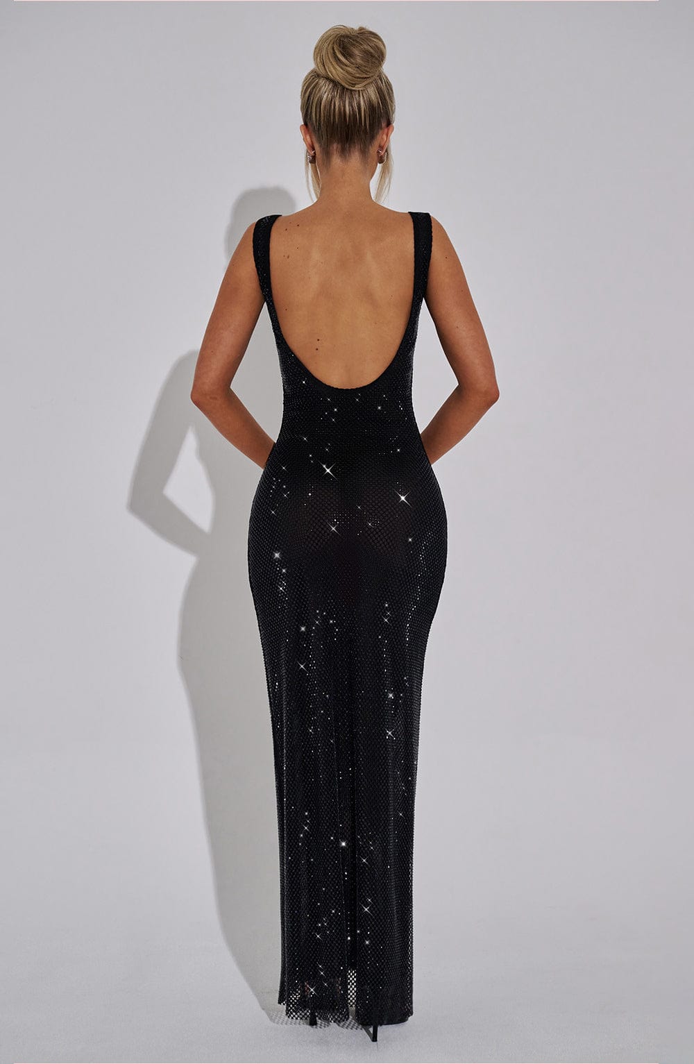 Petra Maxi Dress - Black - LioraBella