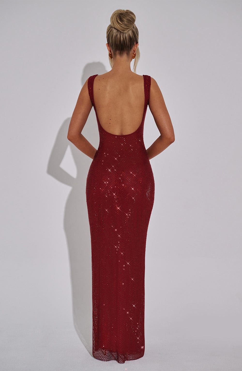 Petra Maxi Dress - Wine - LioraBella