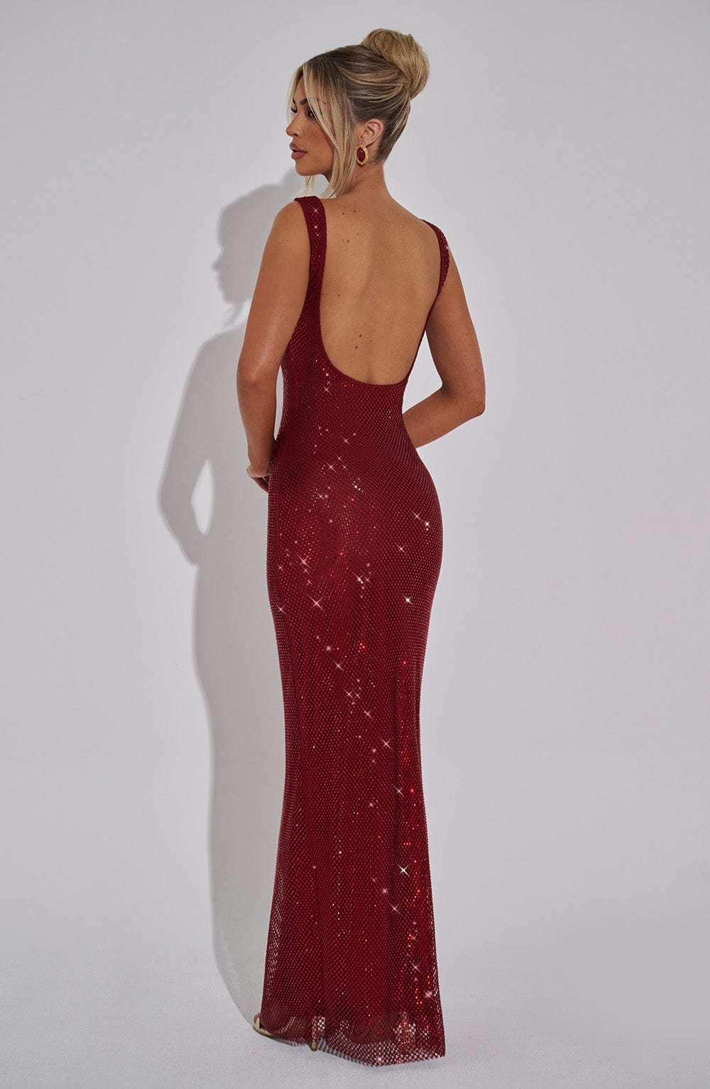 Petra Maxi Dress - Wine - LioraBella