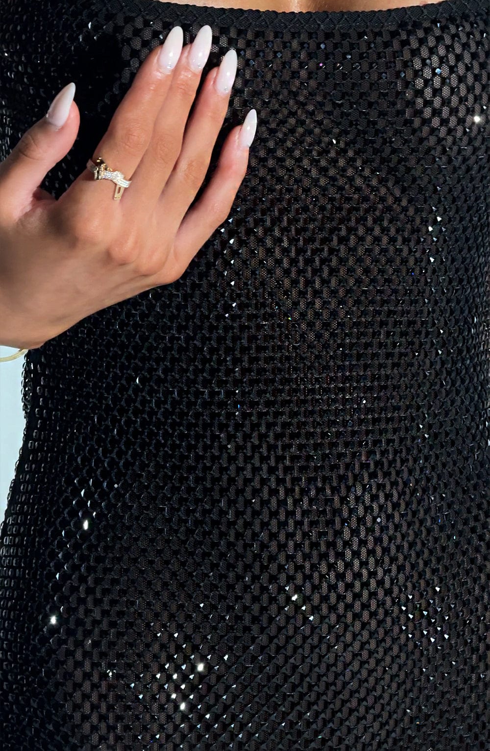 Petra Mini Dress - Black - LioraBella