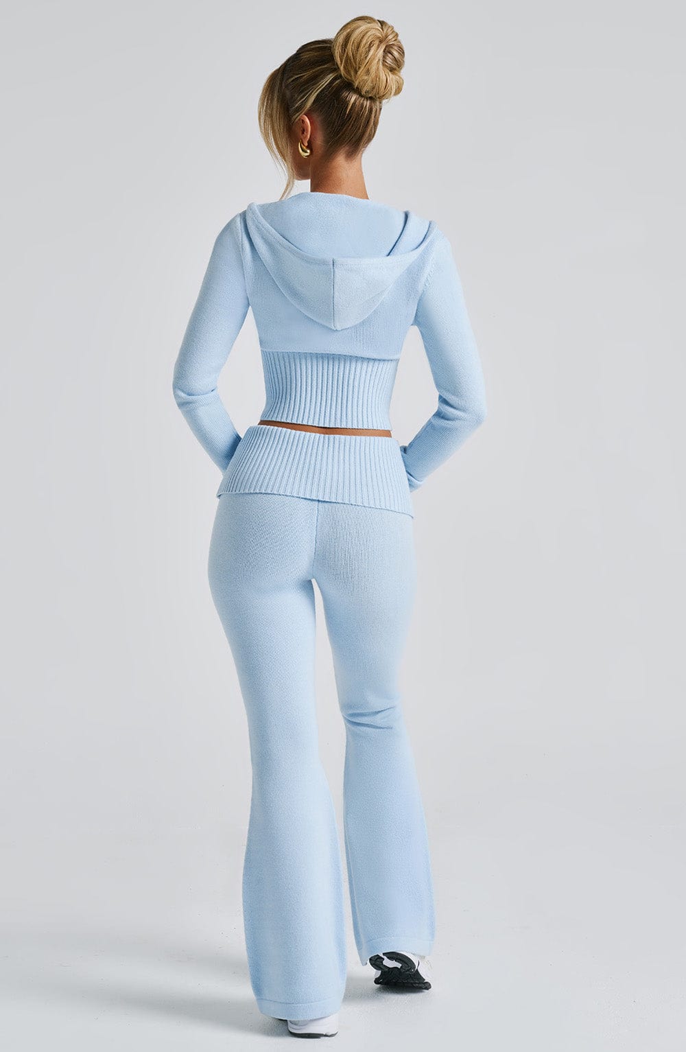 Portia Knit Pants - Baby Blue - LioraBella