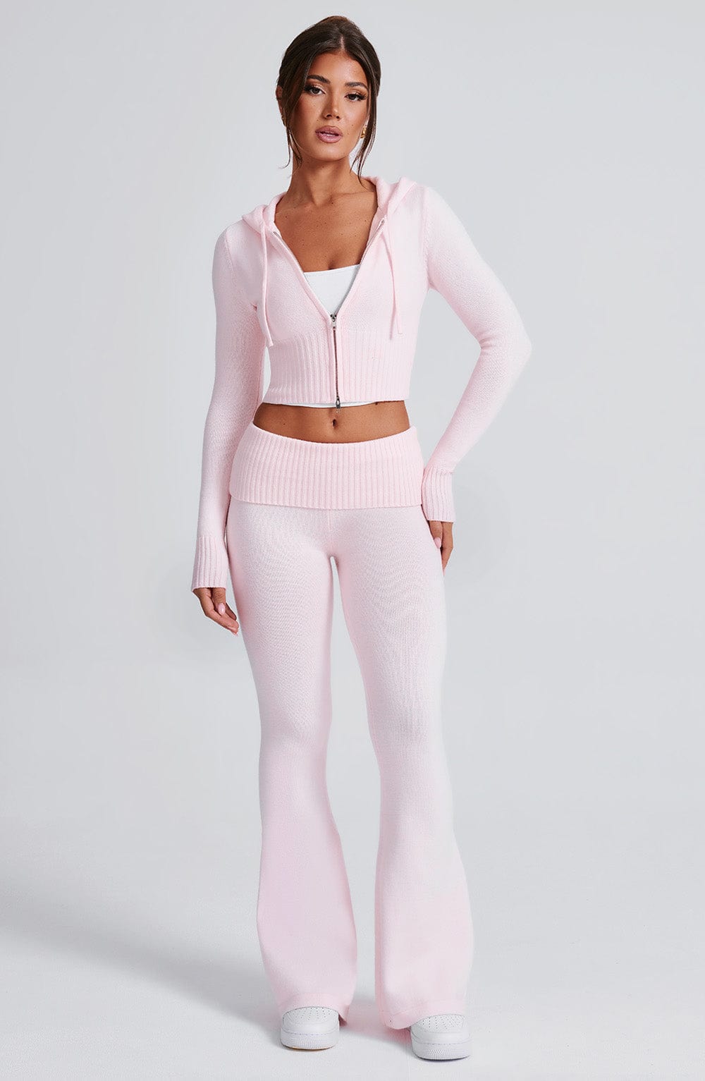 Portia Knit Pants - Pink - LioraBella