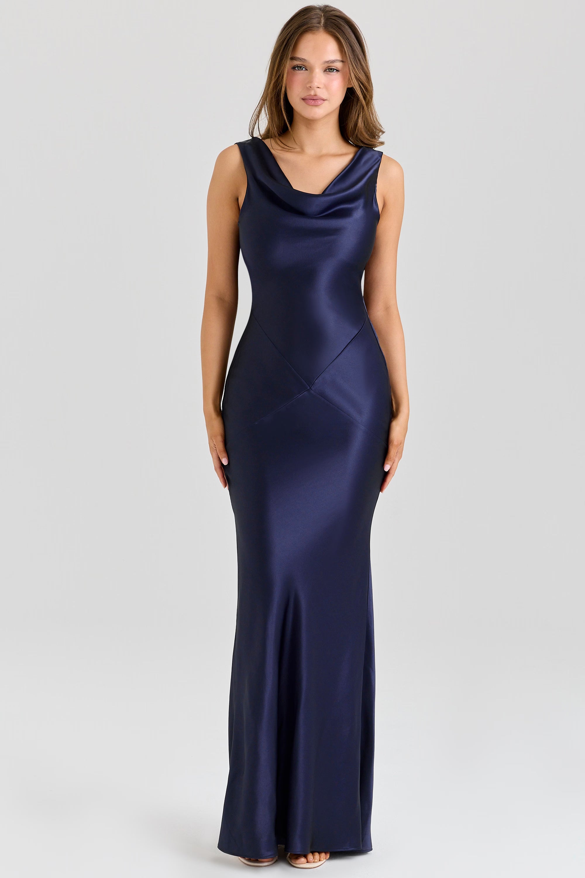 Safaira Maxi Dress - Navy - LioraBella