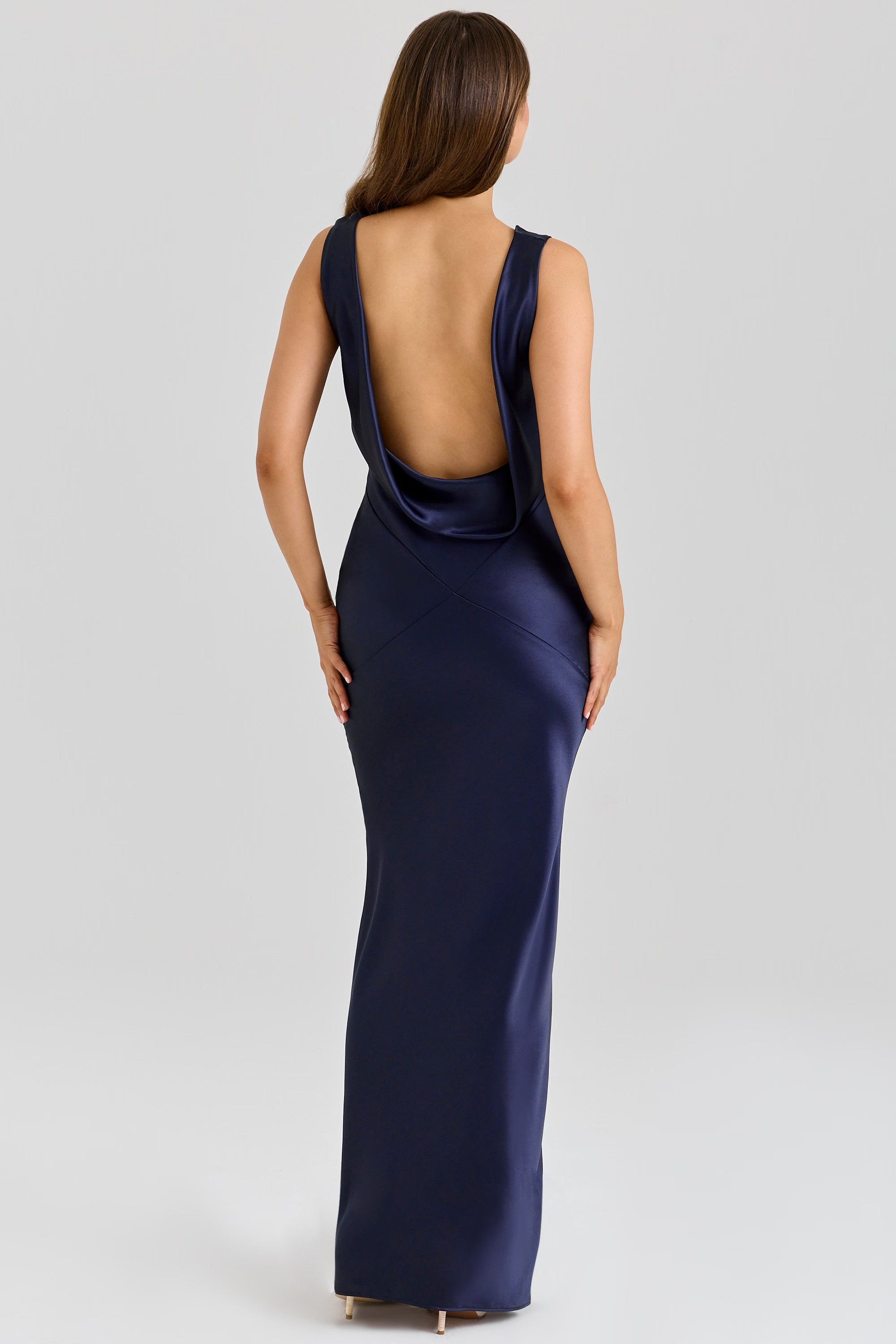Safaira Maxi Dress - Navy - LioraBella