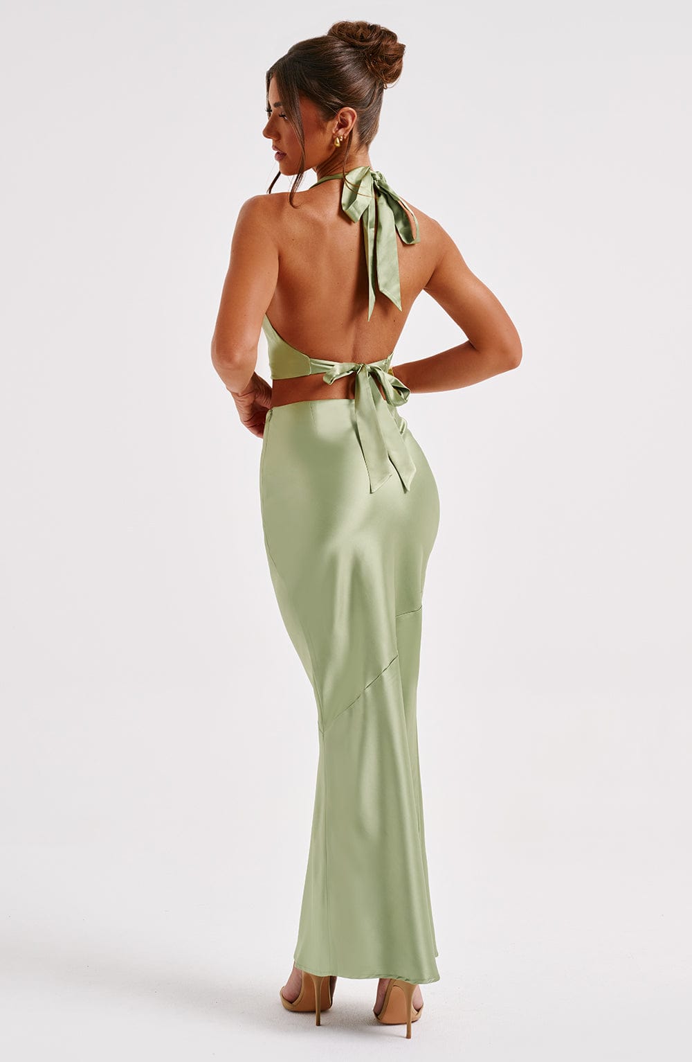 Zaylee Maxi Skirt - Khaki - LioraBella